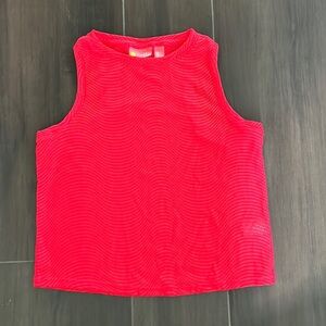 Zella Girls Mesh Wave Tank